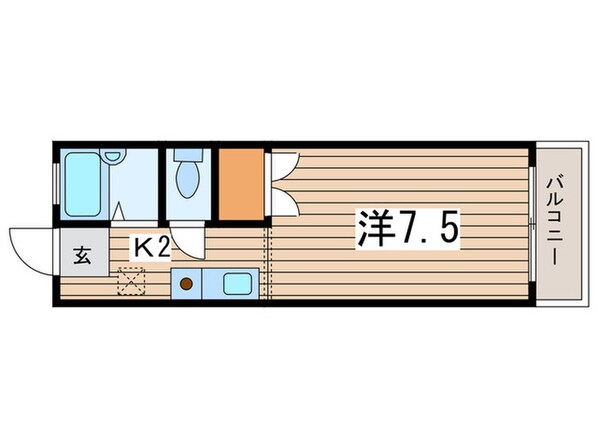 エスポワ－ルすずかけ台の物件間取画像